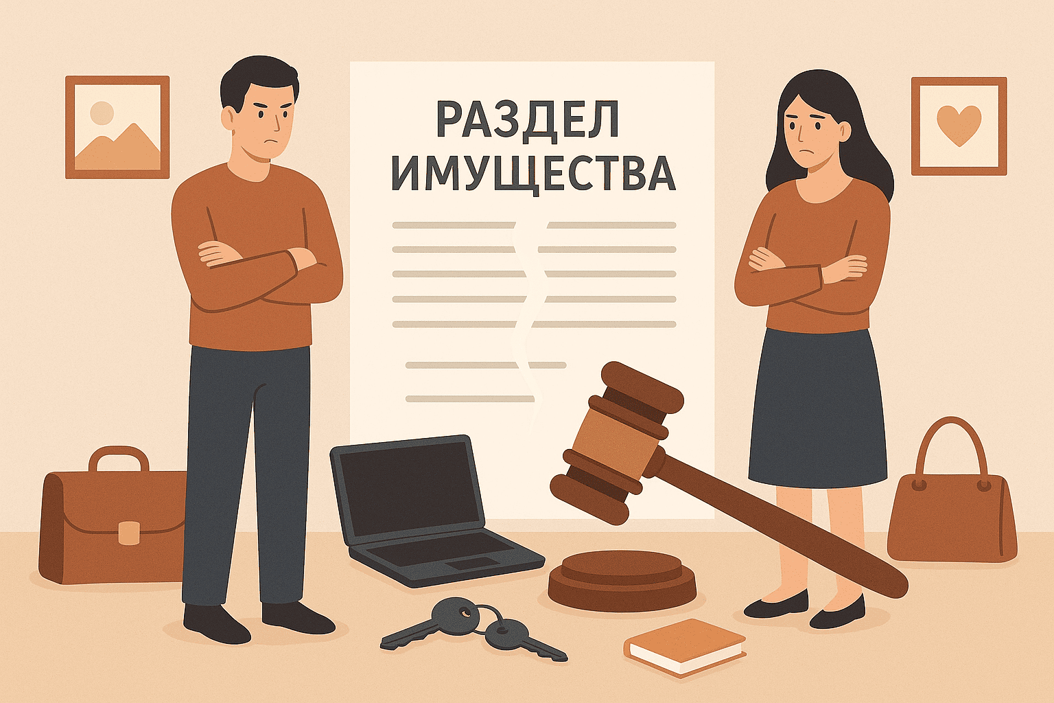 Личное имущество при разделе имущества супругов