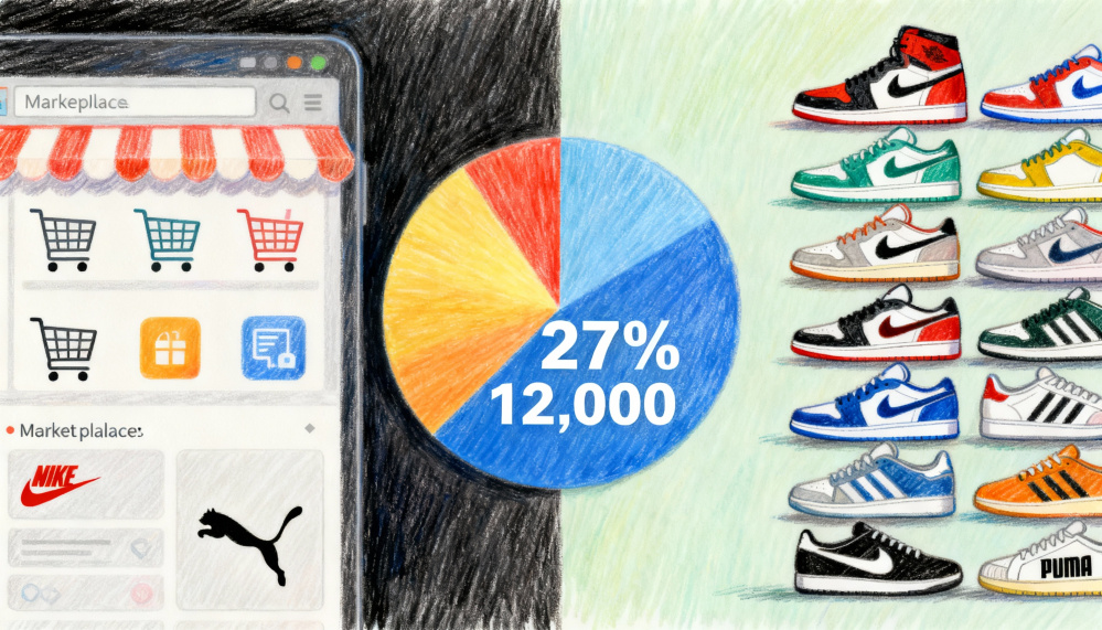 Подделки кроссовок на маркетплейсах: масштабное исследование 2025 года