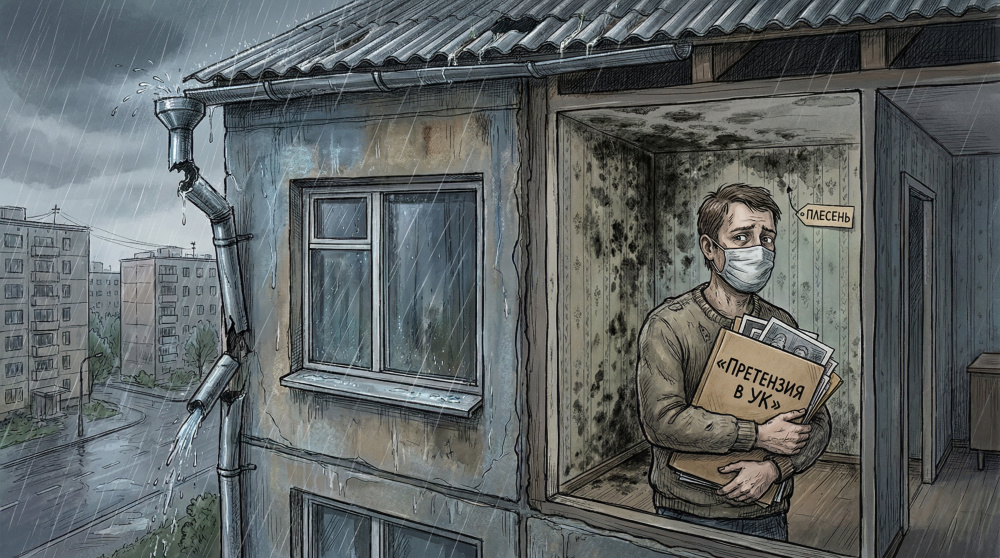 Кто платит за плесень в квартире: права собственника, ответственность УК и реальные кейсы из судов России