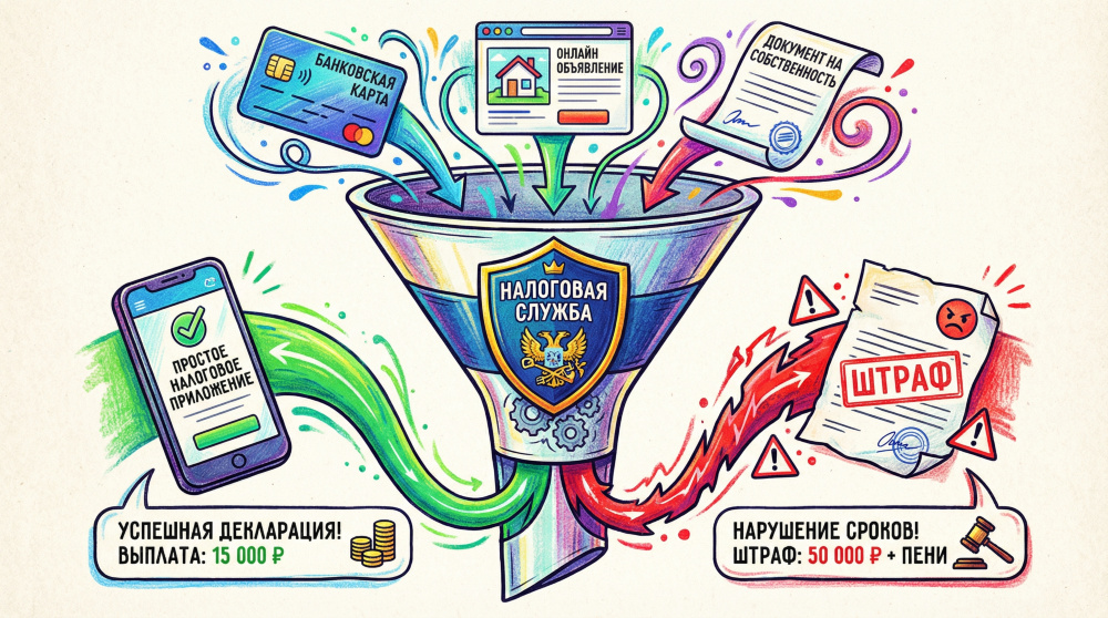 Алгоритмы ФНС уже выявляют «серых» арендодателей через банковский мониторинг