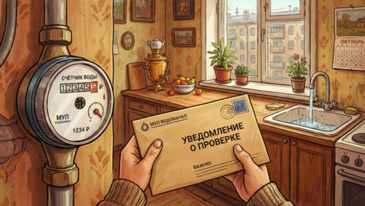 Поверка счётчиков воды: правила проверки и уведомления в 2026 году